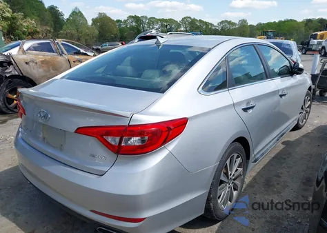 2015 Hyundai Sonata Sport z USA, uszkodzony, nr VIN 5NPE34AF6FH080536